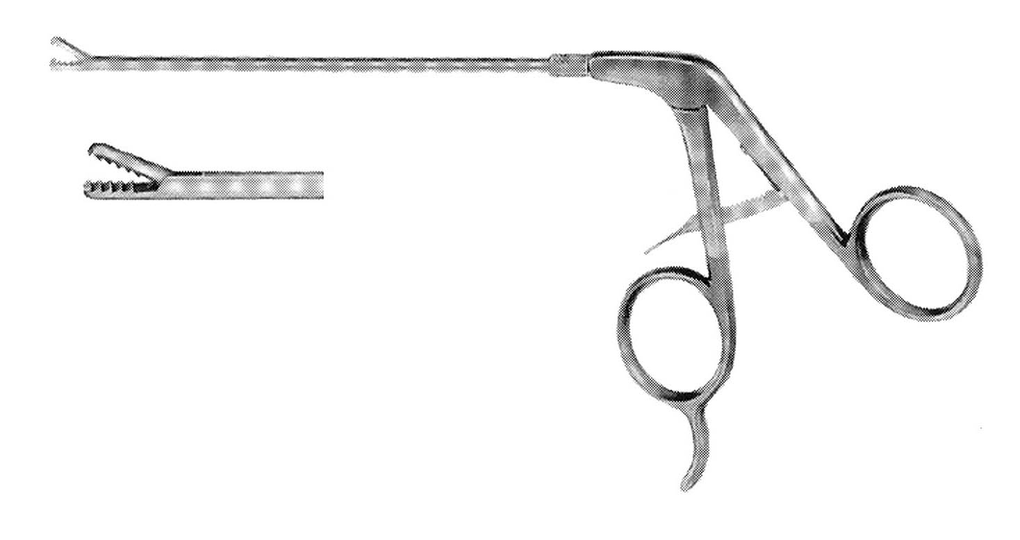 GRASPİNG FORSEPS WİTH RATCHET ÇAP 2.7MM